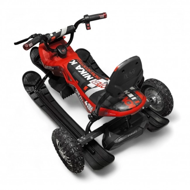 Электроснегокат Snow Razor Moto Pro (черно-красный)