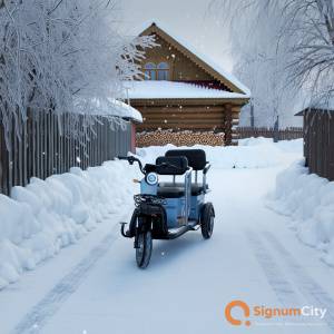 Электротрицикл Leopard Max Trike T3 1000W