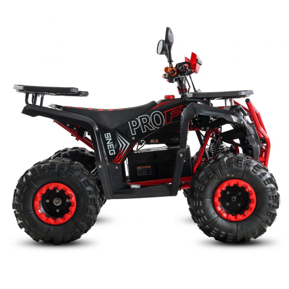 Детский электроквадроцикл WHITE SIBERIA SNEG PRO F