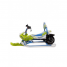 Электроснегокат Snow Razor Moto (зелено-голубой)