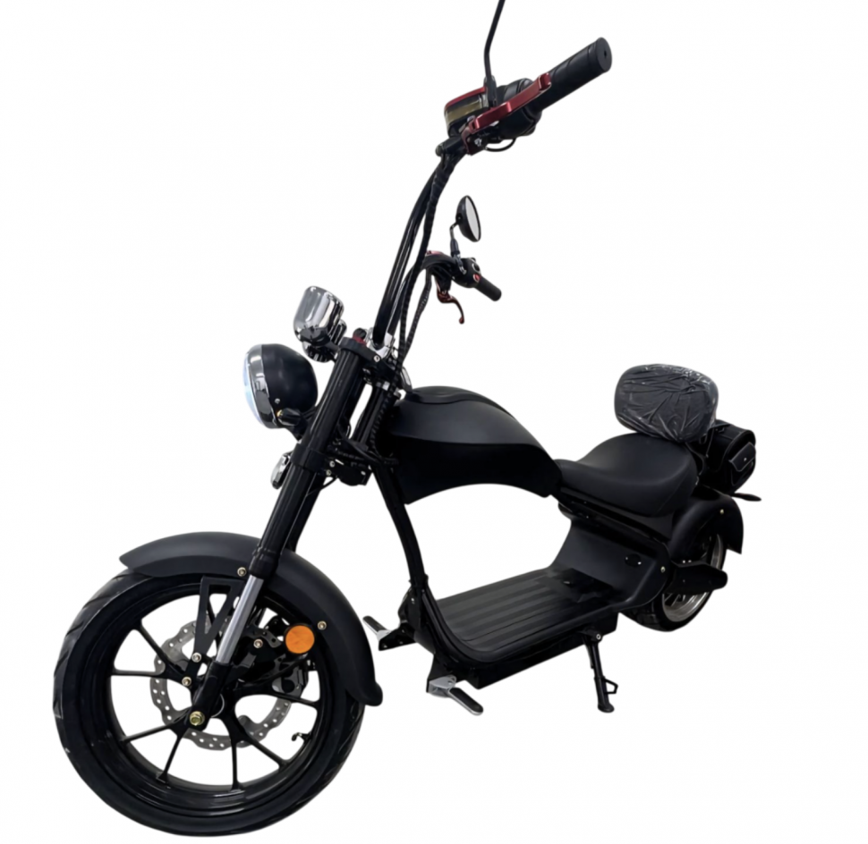 Электроскутер IKINGI Harley карбон