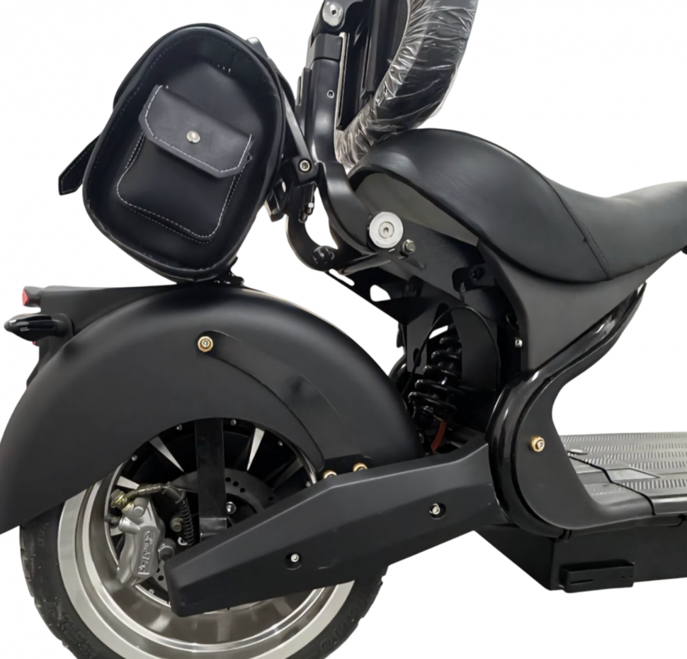 Электроскутер IKINGI Harley карбон