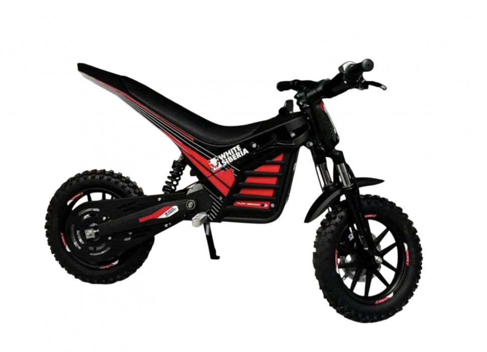 Детский электромотоцикл WHITE SIBERIA MUXA 1300w