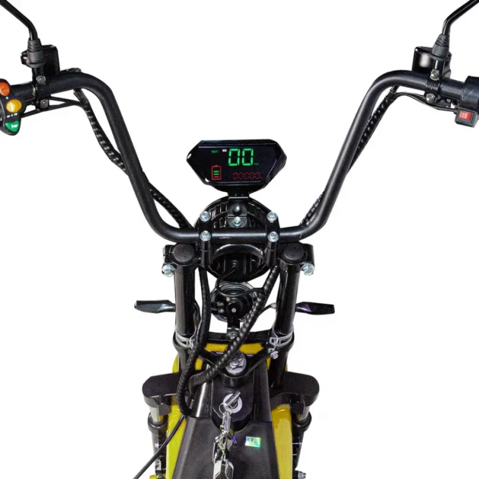 Электроскутер Minako Rex 2000w 40ah (желтый)