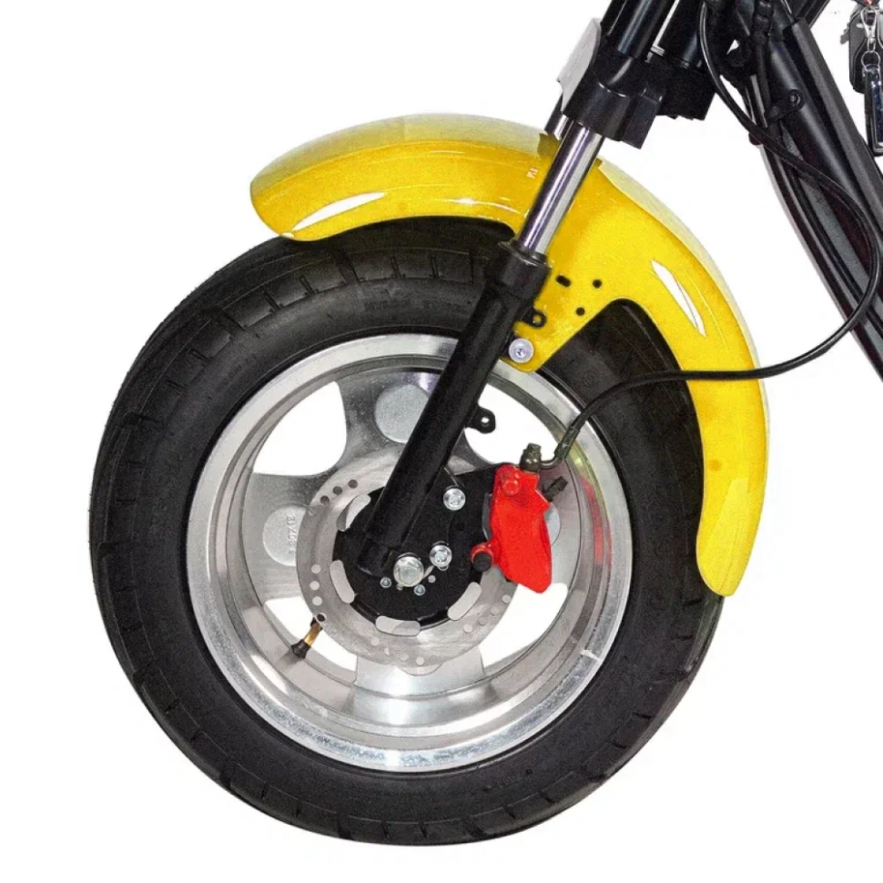 Электроскутер Minako Rex 2000w 40ah (желтый)
