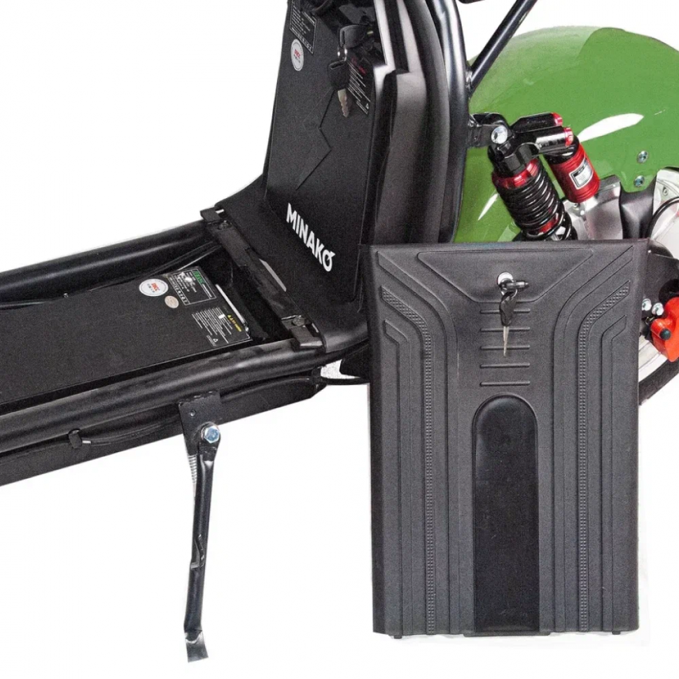 Электроскутер Minako Rex 2000w 40ah (зеленый)