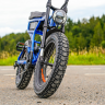 Электровелосипед Scrambler X pro 20 дюйм 48V25А 1000W (синий глянцевый)