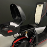 Электроскутер WHITE SIBERIA PRO 2WD 4000w черный с красной полосой