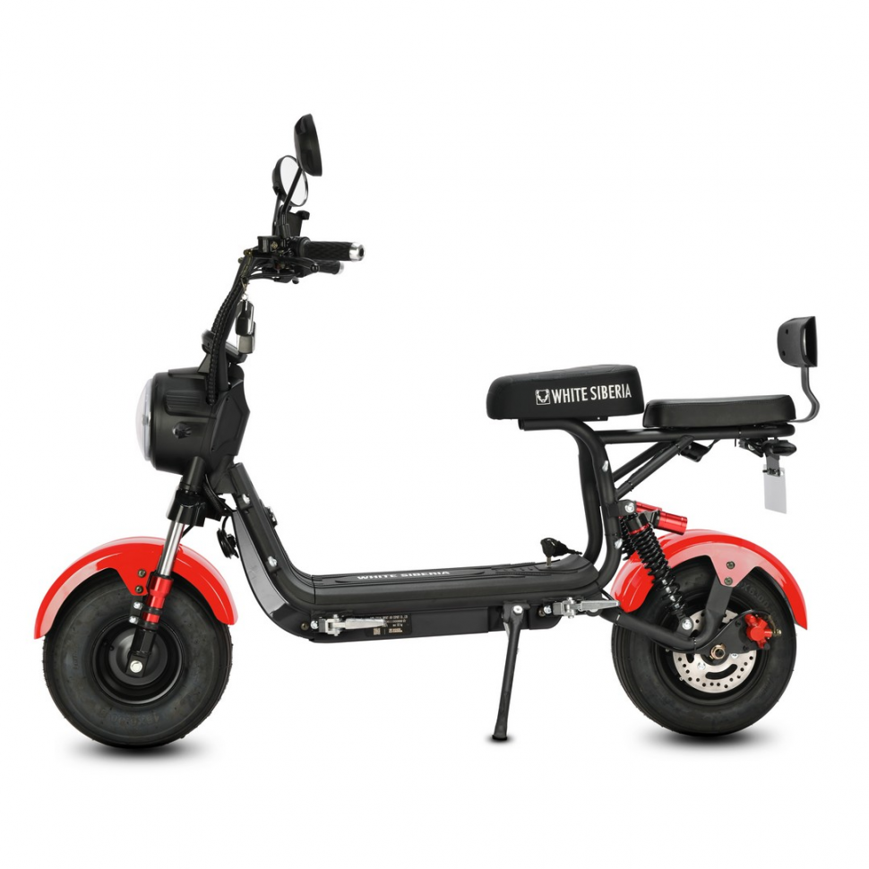 Электроскутер White Siberia MINI R 3.0 red 60v