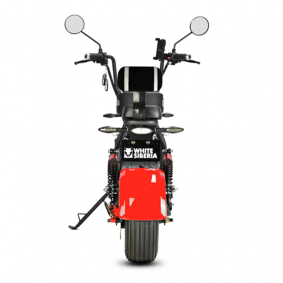 Электроскутер White Siberia MINI R 3.0 red 60v
