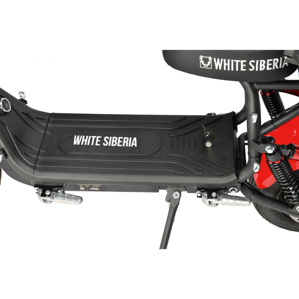 Электроскутер White Siberia MINI R 3.0 red 60v