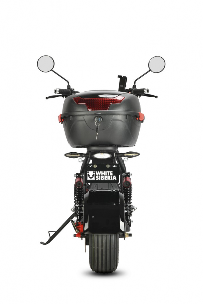Электроскутер White Siberia MINI R 3.0 black 60v