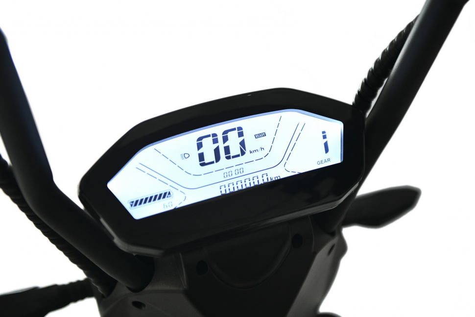 Электроскутер White Siberia MINI R 3.0 black 60v
