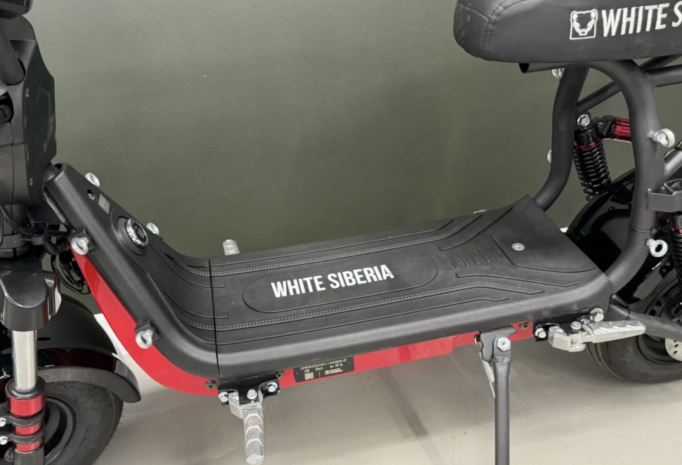 Электроскутер White Siberia MINI R 3.0 black 60v