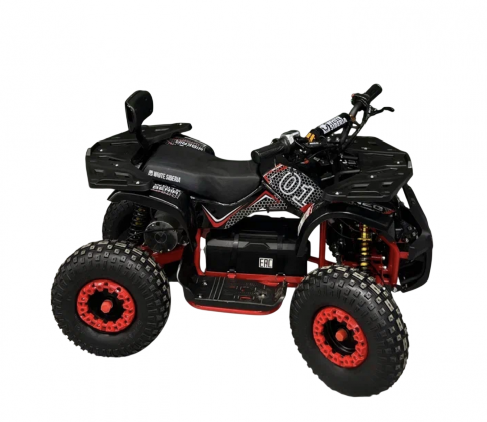 Детский электроквадроцикл WHITE SIBERIA SNEG 1500W