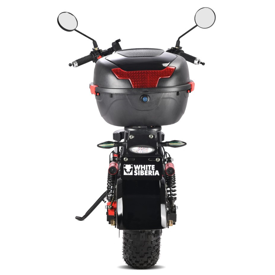 Электроскутер WHITE SIBERIA MINI R 2.0 1200W BLACK