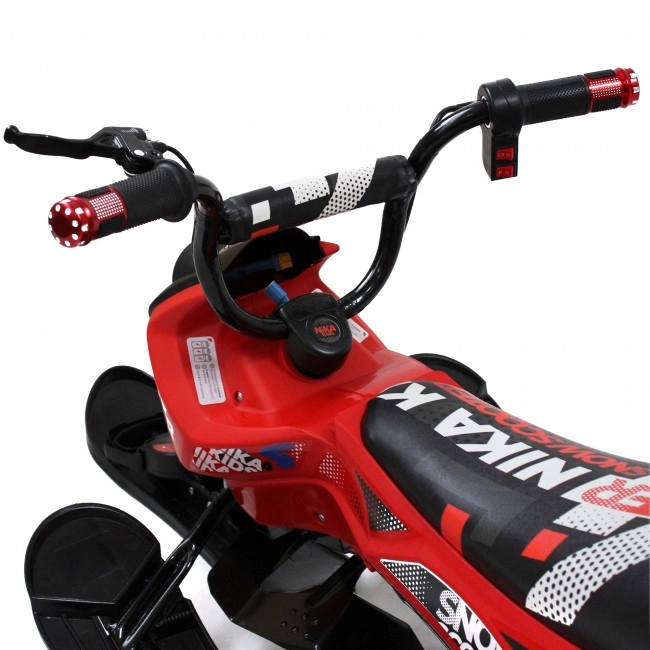 Электроснегокат Snow Razor Moto (черно-красный)